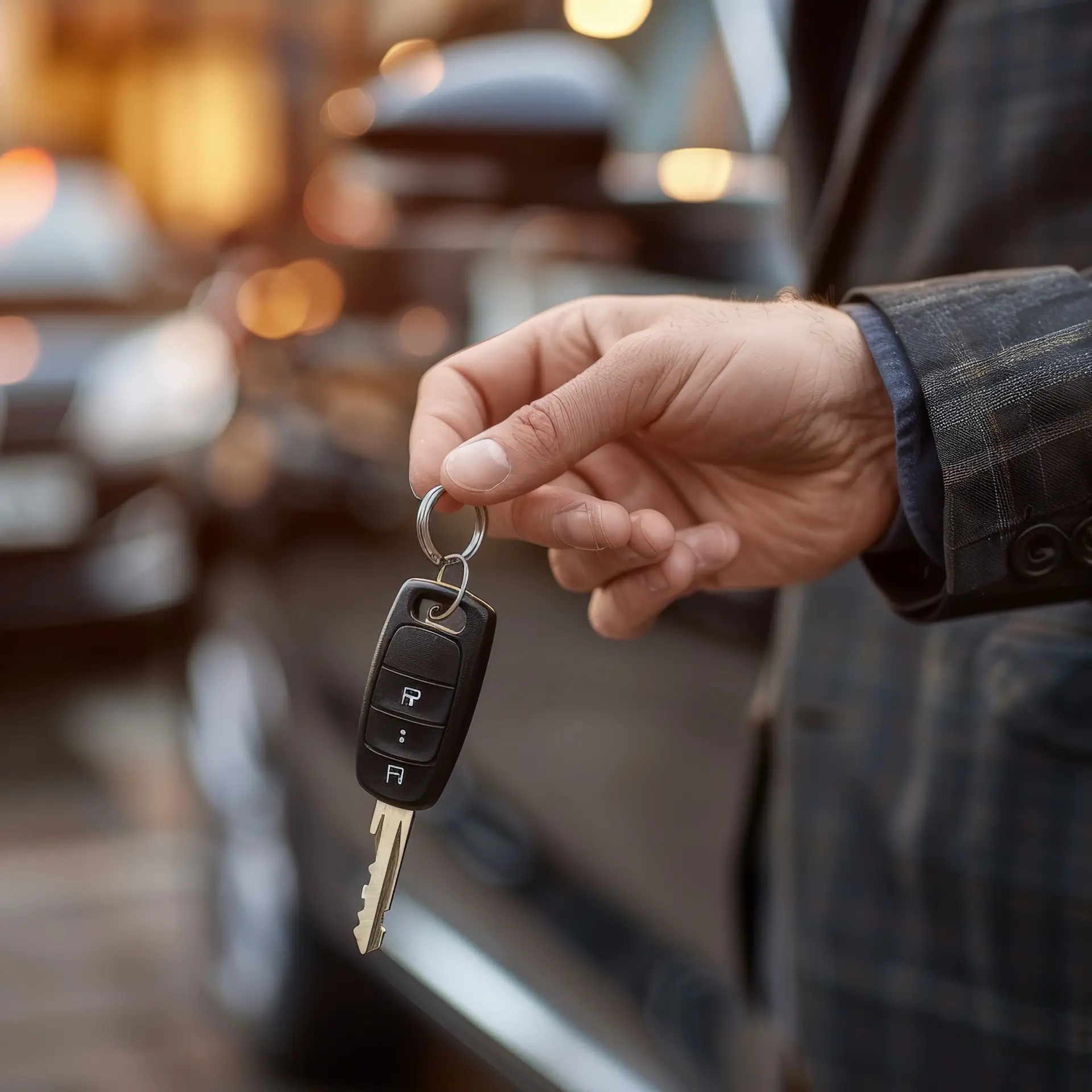 man-holding-car-key-that-has-key-middle